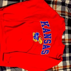 KANSAS COLLEGE CREWNECK